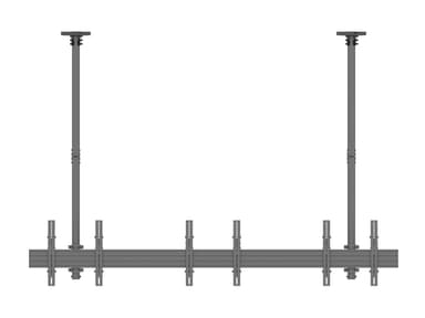 Multibrackets 3477 kyltin näyttökiinnike 165,1 cm (65") Musta