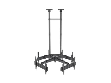 Multibrackets 8878 kyltin näyttökiinnike 190,5 cm (75") Musta
