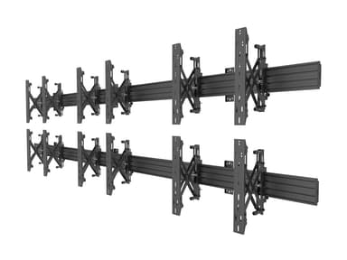 Multibrackets 5006 kyltin näyttökiinnike 165,1 cm (65") Musta