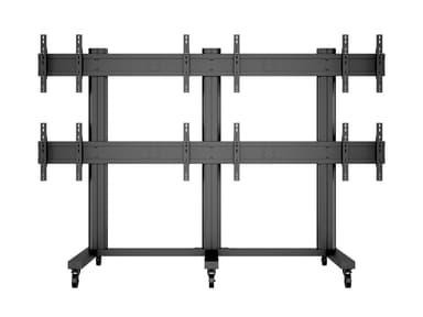 Multibrackets 9727 kyltin näyttökiinnike 139,7 cm (55") Musta