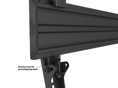 Multibrackets 3460 kyltin näyttökiinnike 165,1 cm (65") Musta