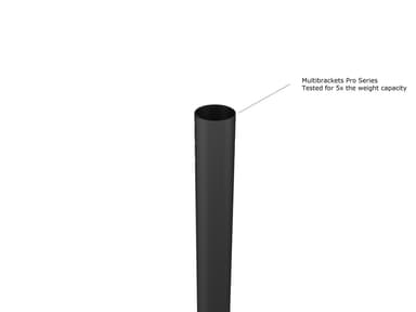 Multibrackets 6256 kyltin näyttökiinnike 190,5 cm (75") Musta
