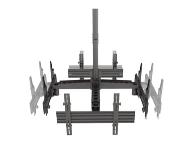 Multibrackets 3538 kyltin näyttökiinnike 165,1 cm (65") Musta