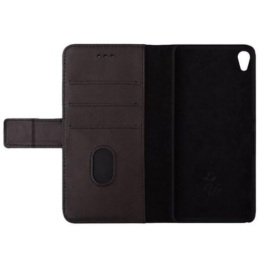 La Vie Sony Xperia XA lompakkokotelo (musta)