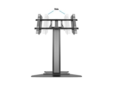 Multibrackets 7413 kyltin näyttökiinnike 139,7 cm (55") Musta