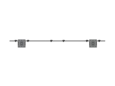 Multibrackets 3477 kyltin näyttökiinnike 165,1 cm (65") Musta