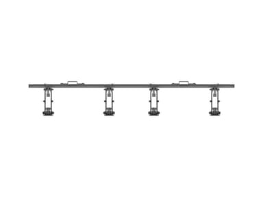Multibrackets 5020 kyltin näyttökiinnike 139,7 cm (55") Musta
