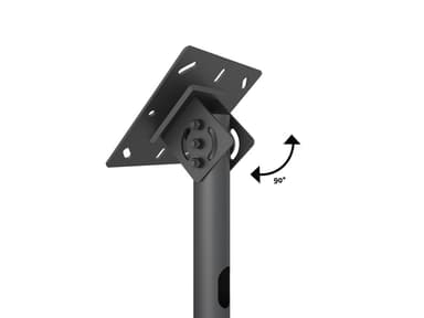 Multibrackets 8878 kyltin näyttökiinnike 190,5 cm (75") Musta