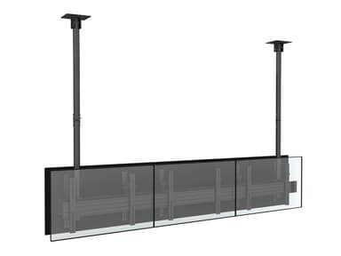 Multibrackets 3507 kyltin näyttökiinnike 165,1 cm (65") Musta