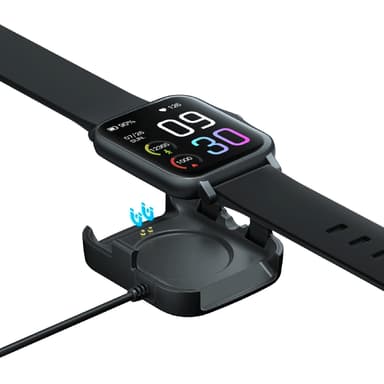 Smartwatch med 100 sportlägen vattentät Svart