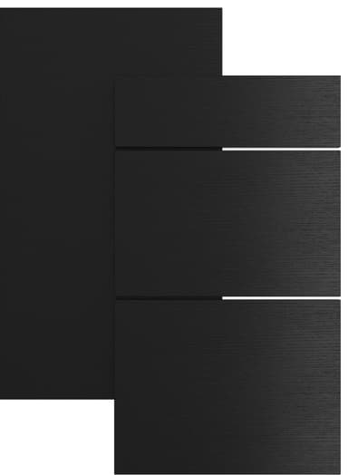 Epoq Edge Black Ash kulmakaapin ovi keittiöön 92 cm