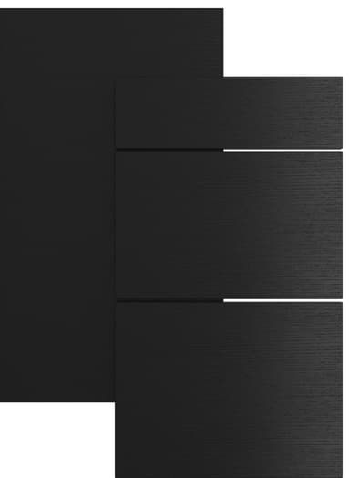 Epoq Edge Black Ash ovi keittiöön 40x125 cm