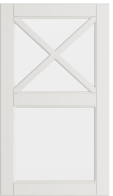 Epoq Fasett Mansion Classic White Vitriiniovi kokonai. lasi keittiöön 40x70