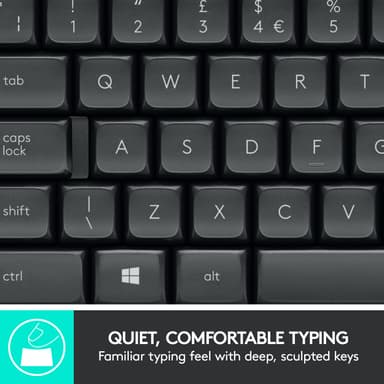 Logitech MK545 näppäimistö ja hiiri