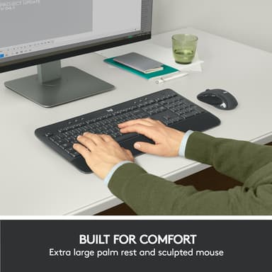 Logitech MK545 näppäimistö ja hiiri