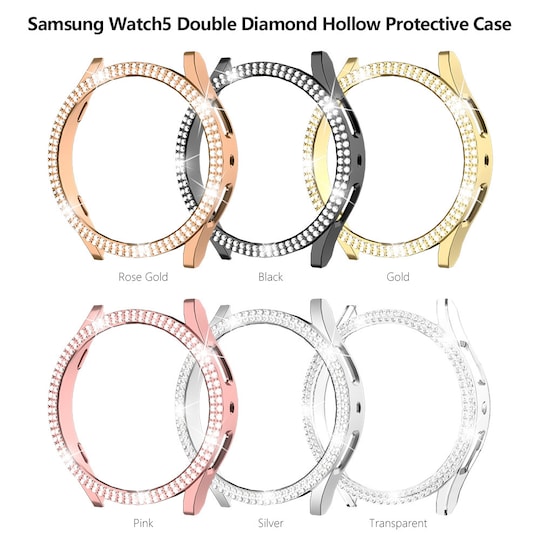 Suojakotelo kellolle Musta Samsung Galaxy watch 5 (44mm)