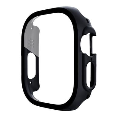 Kotelo sisäänrakennettu karkaistua lasia Musta 49 mm Apple Watch Series 8