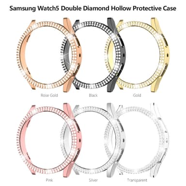 Suojakotelo kellolle Hopea Samsung Galaxy watch 5