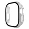 Kotelo sisäänrakennettu karkaistua lasia Hopea Apple Watch Ultra 49 mm