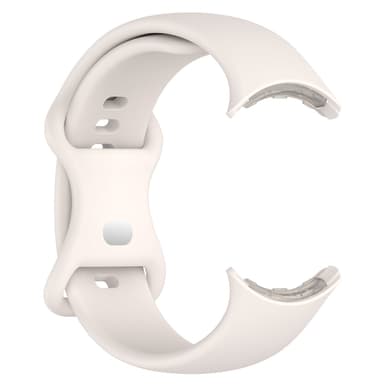 Silikoniranneke naisille Valkoinen Google Pixel Watch