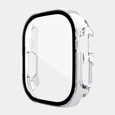 Kotelo sisäänrakennettu karkaistua lasia Läpinäkyvä Apple Watch Ultra 49 mm