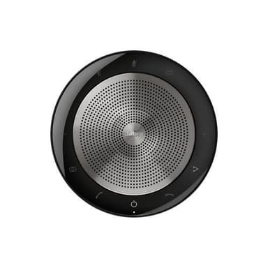 Jabra Speak 750 UC, Universaali, Musta, Hopea, 30 m, 70 dB, 0,9 m, Kosketus