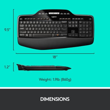 Logitech MK710 näppäimistö ja hiiri