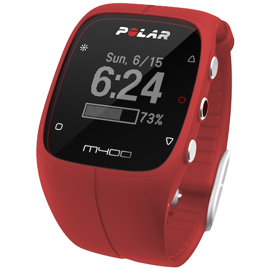 Polar M400 GPS urheilukello (punainen)