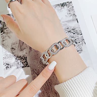 Bling Zirkoni rannekoru Hopea