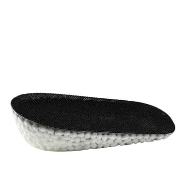 Naisten korkeutta lisäävät pohjalliset, 1 pari Musta 2.5 cm