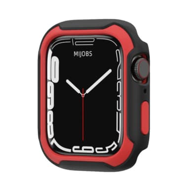 Suojakotelo Silikoni/TPU Punainen 44/45 mm Apple Watch SE/4/5/6/7/8