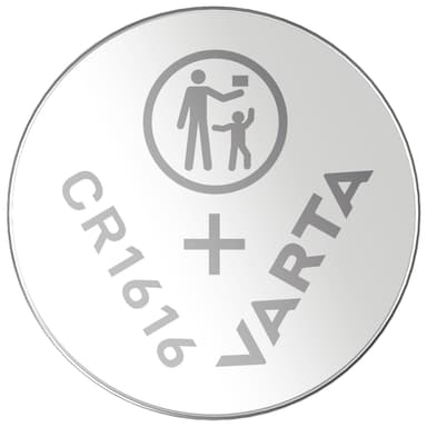 Varta CR1616 3 V: n litiumnappiparisto, 2 kpl