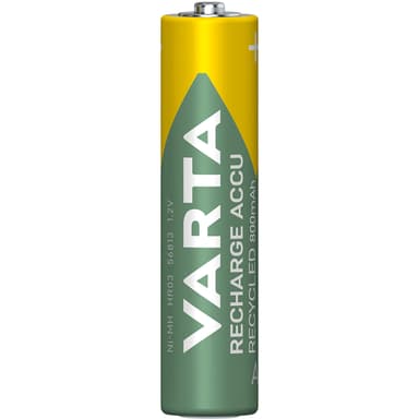 Varta Kierrätä ladattava akku AAA 800 mAh 4-p