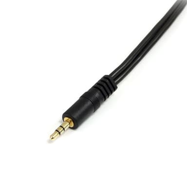 StarTech.com MUY1MFF, 3.5mm, Uros, 2 x 3.5mm, Naaras, 0,15 m, Musta