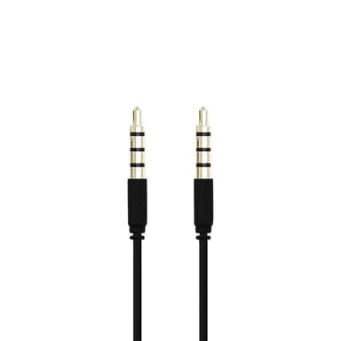 Champion 3,5 mm: n äänikaapeli 1 m musta