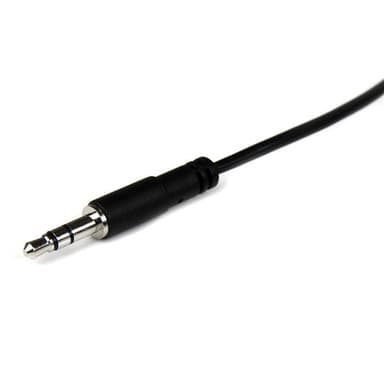 StarTech.com 1m 3.5mm, 3.5mm, Uros, 3.5mm, Naaras, 1 m, Musta