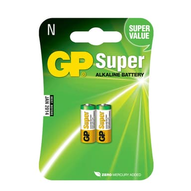 Super Alkaline LR1 2 kpl