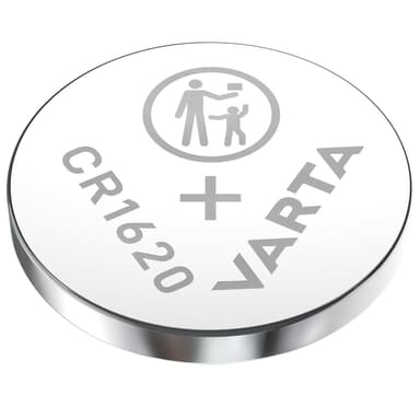 Varta CR1620 3 V: n litiumnappiparisto, 2 kpl