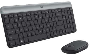 Logitech MK470 Slim Combo hiiri ja näppäimistö (grafiitti)