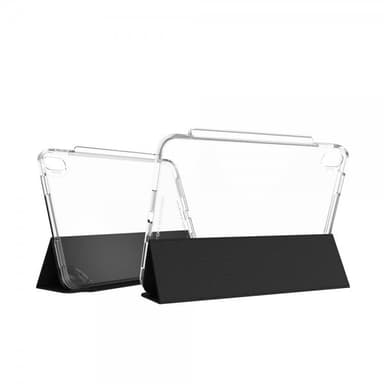 Gear4 iPad 10.9 Kotelo Crystal Palace Folio Kirkas Musta