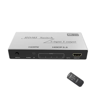 HDMI-kytkin 5 in 1 Out 4K   60Hz Hopea