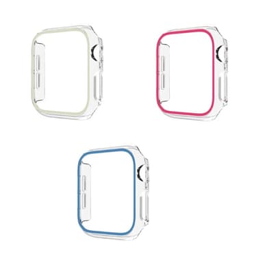 Valoisa suojakotelo PC 3 kpl Monivärinen 45 mm Apple Watch