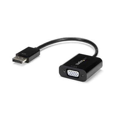 StarTech.com DP2VGA3, 0,1 m, 1920 x 1200 pikseliä, 720p,1080p, Musta, Aktiivine
