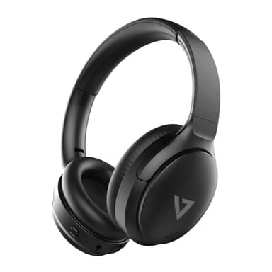 V7 HB800ANC, Langaton, Puhelut/Musiikki, 20 - 20000 Hz, 280 g, Kuulokkeet, Musta