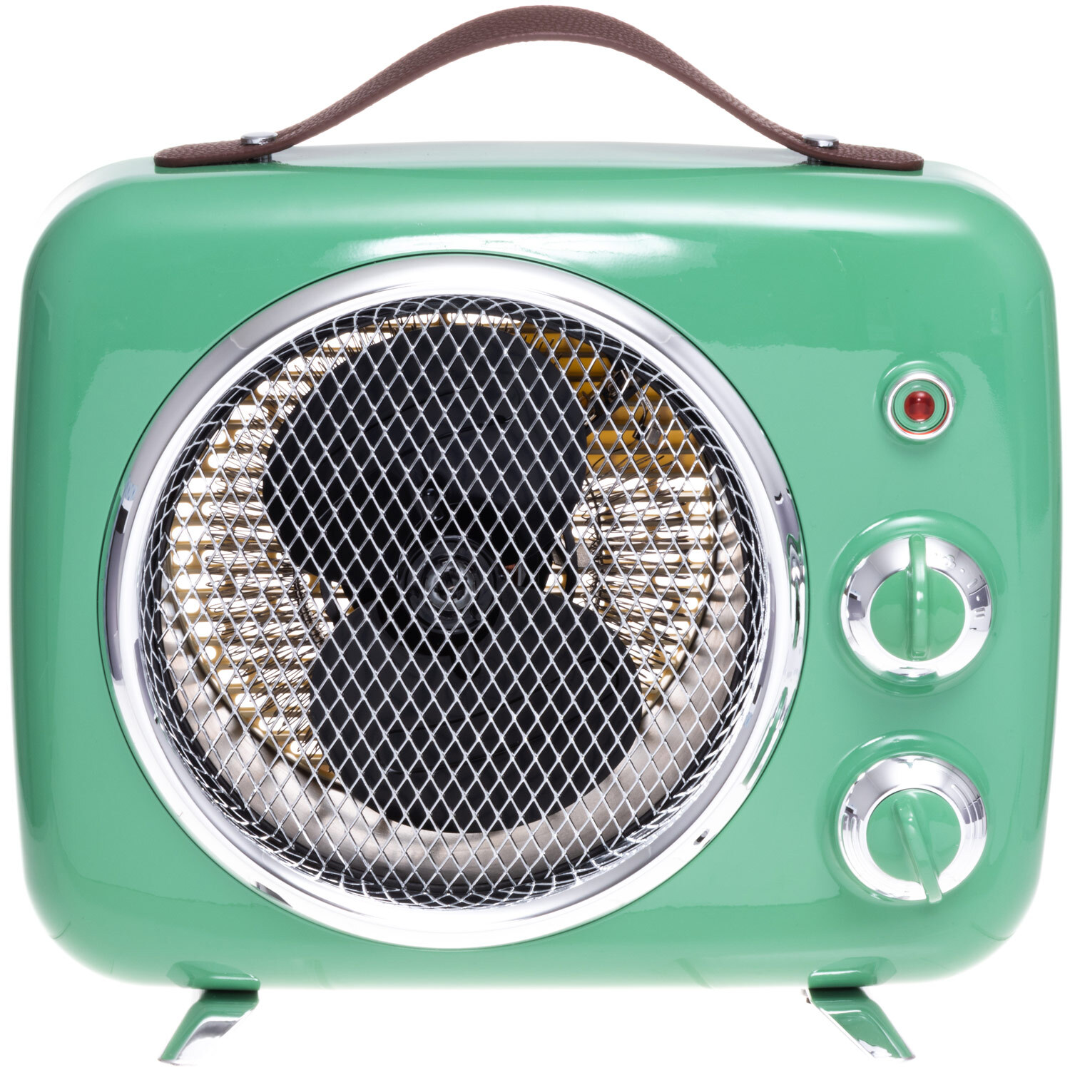 Lämmityspuhallin Retro vihreä 2000W