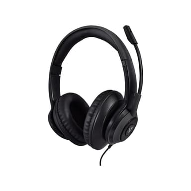 V7 HC701, Langallinen, Puhelut/Musiikki, 20 - 20000 Hz, 203 g, Kuulokkeet, Musta