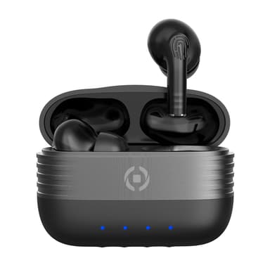 Slim1 True Wireless -kuulokemikrofoni, musta