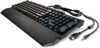 HP Pavilion Gaming Keyboard 800 -näppäimistö, Täysikokoinen (100 %), USB, Me