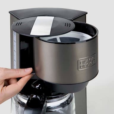 BLACK+DECKER Kahvinkeitin LCD Ajastin 1000W