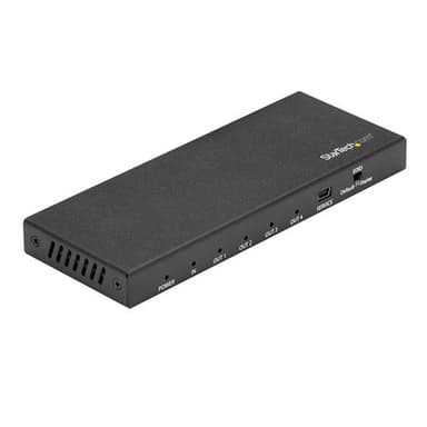 StarTech.com ST124HD202, HDMI, 4x HDMI, 3840 x 2160 pikseliä, Musta, 4K Ultra HD, 60 Hz